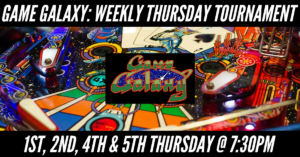 Game Galaxy Weekly Pinball Tournament Smyrna Tennessee