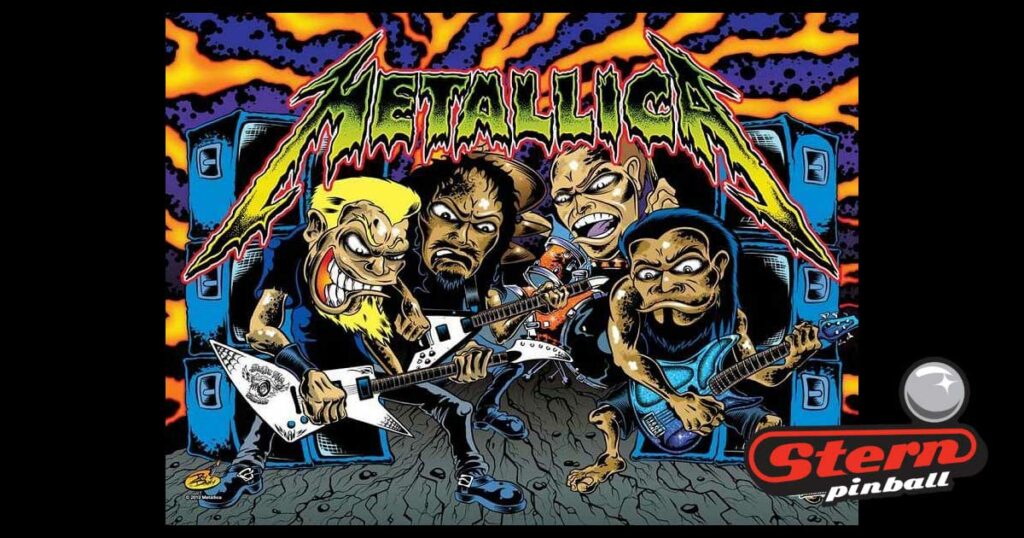Metallica Pinball Stern 2015