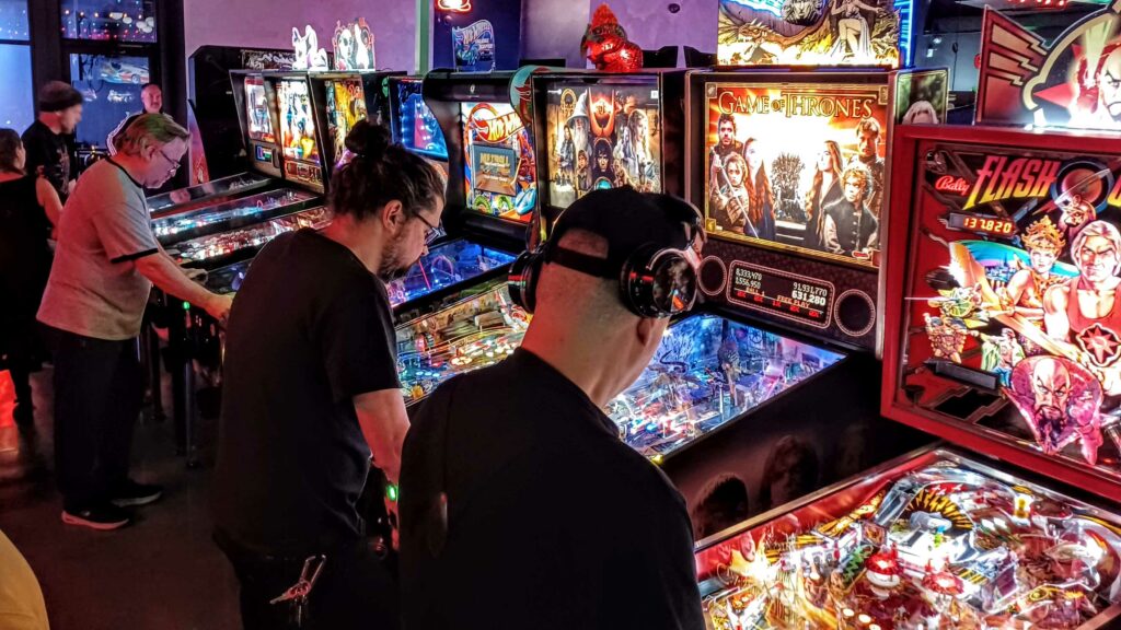 Competition Pinball Event in Tennessee
