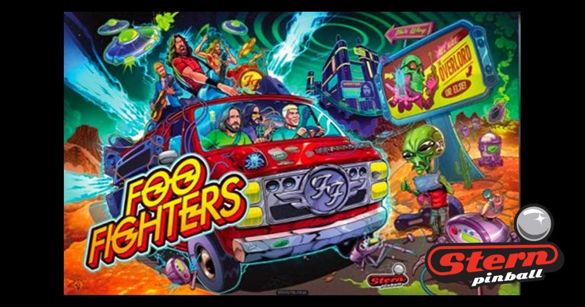 Foo Fighters (Stern, 2023) Pinball Tennessee