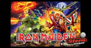 Iron Maiden Legacy of the Beast Pinball Stern 2017