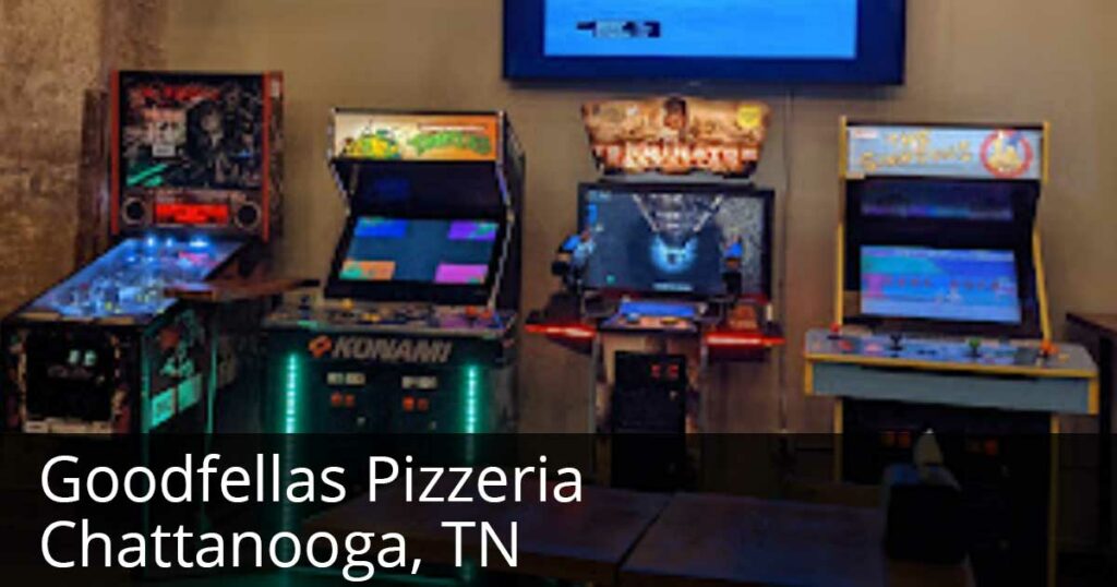 GOODFELLAS PIZZERIA PINBALL CHATTANOOGA, TN Pinball Tennessee